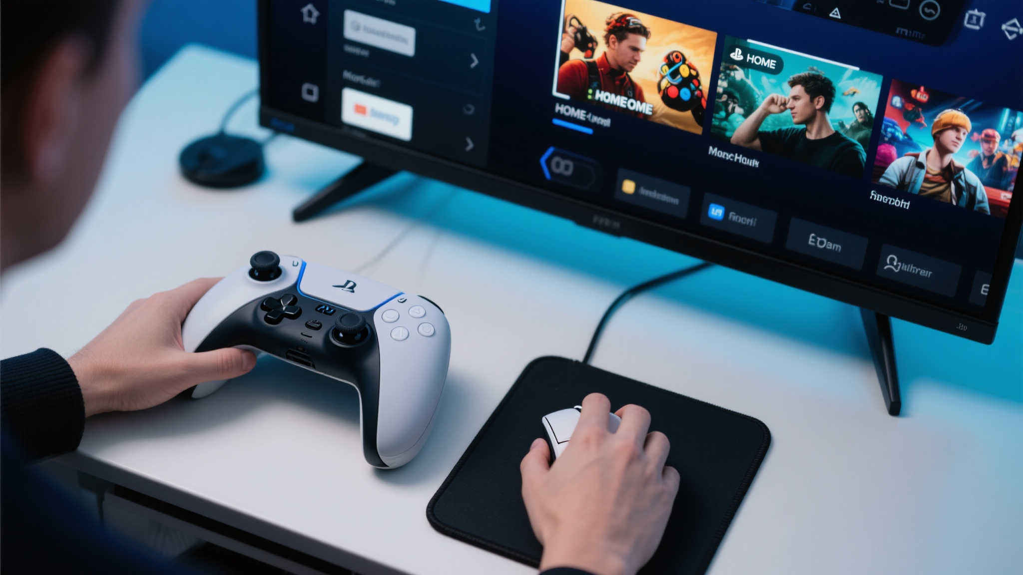 对于广大玩家而言，HOME 菜单引入 鼠